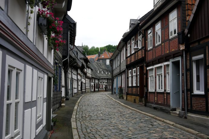 Erhaltung des Tonschiefers in der Weltkulturerbestadt Goslar