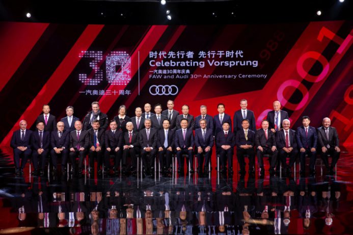 30 Jahre Partner in China: Audi und FAW starten Modell-Offensive