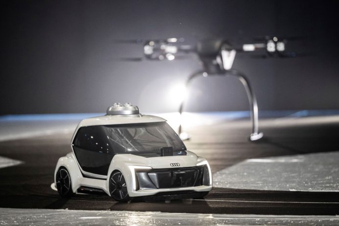 Audi, Airbus und Italdesign testen Flugtaxi-Konzept